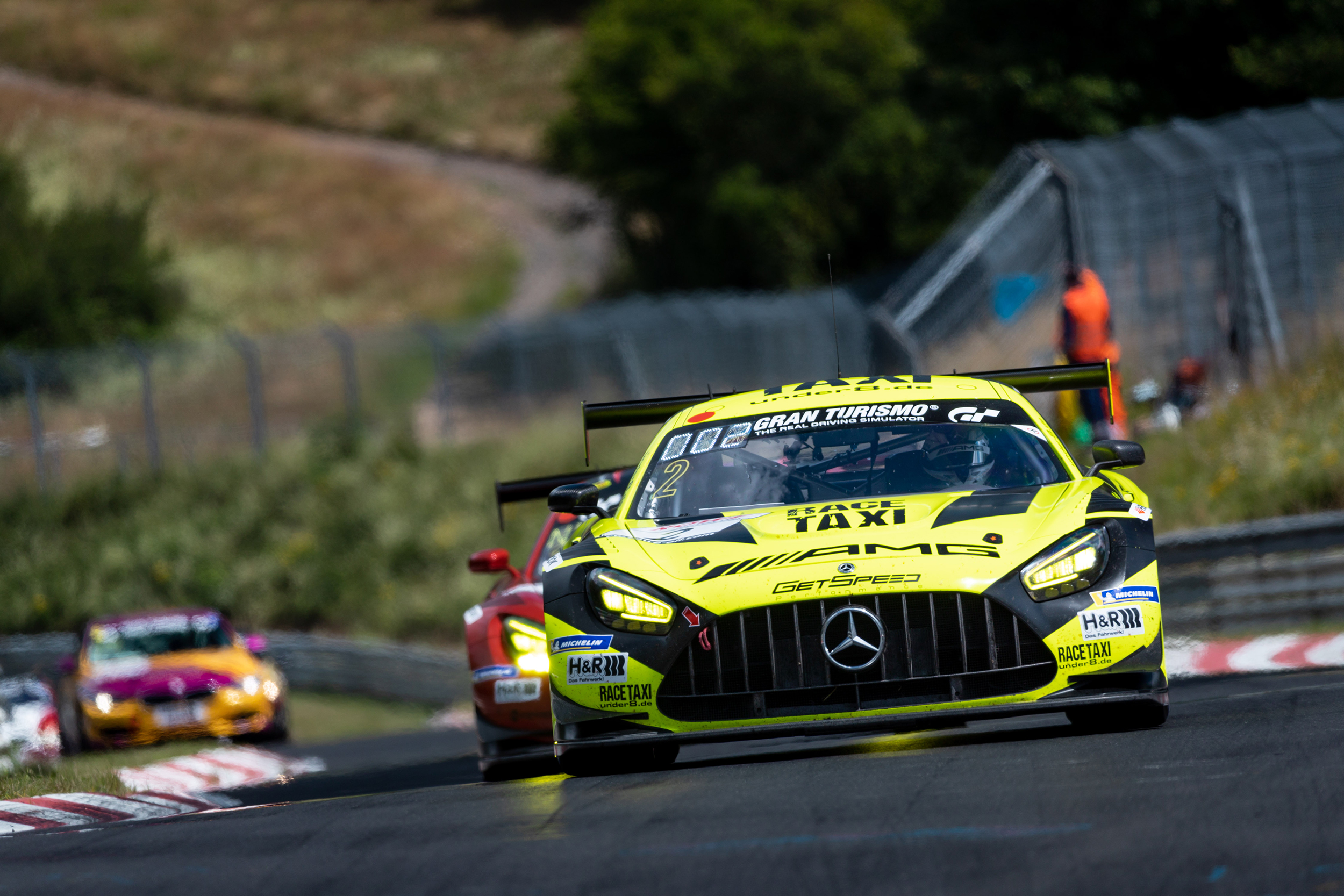GetSpeed: Drei Mercedes-AMG GT3 bei der 24h-Generalprobe