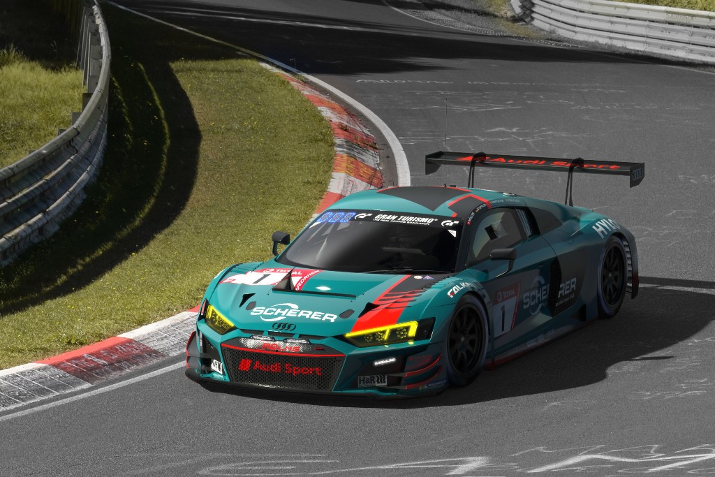 Audi mit neun R8 LMS am Start