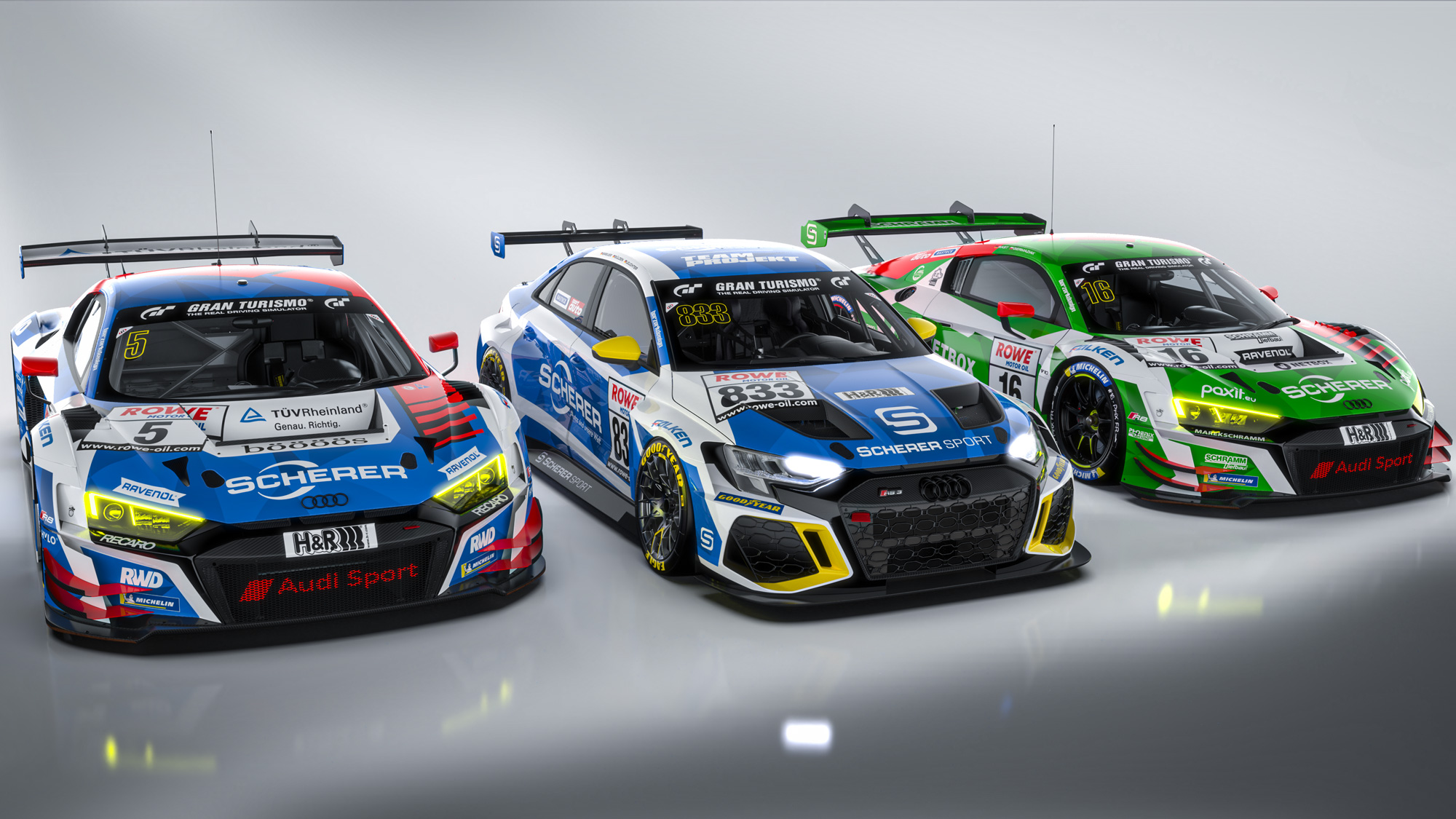 Scherer-Mitarbeiter bringen erstmals Audi RS 3 LMS gen II an den Start